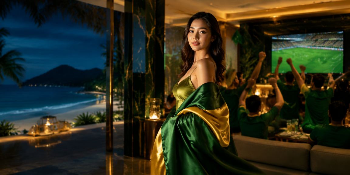 Người chơi xem nhận định kèo bóng đá tại khu vực biển Côn Đảo